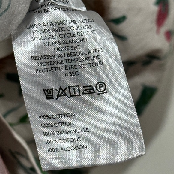 Anthropologie Somerset Maxi Dress Puff-Sleeve Floral Cottagecore Size XXS - Picture 7 of 10